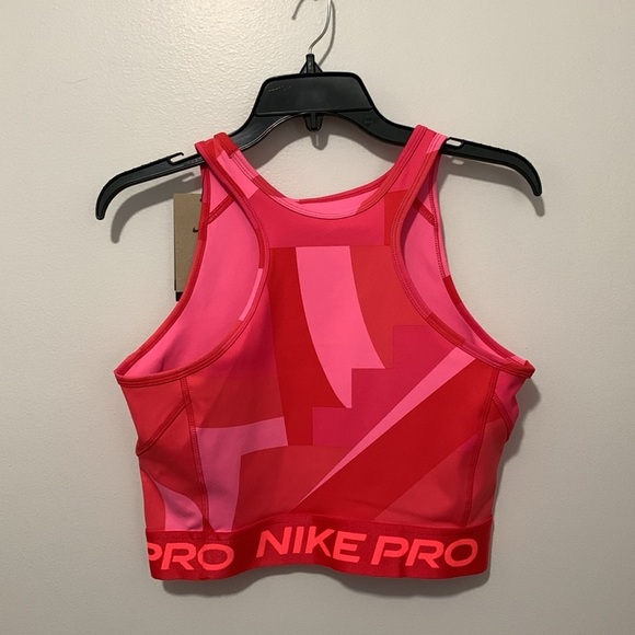 NIKE Pro Dri-FIT Cropped Training Tank Top - Picture 7 of 11